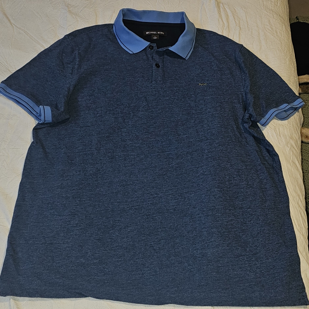 Michael Kors Men's Navy Polo Shirt